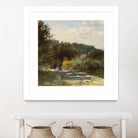 Une route à Louveciennes by Auguste Renoir on GIANT ART - green masters promenade