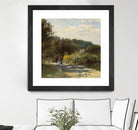 Une route à Louveciennes by Auguste Renoir on GIANT ART - green masters promenade