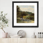 Une route à Louveciennes by Auguste Renoir on GIANT ART - green masters promenade