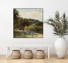 Une route à Louveciennes by Auguste Renoir on GIANT ART - green masters promenade