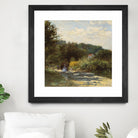 Une route à Louveciennes by Auguste Renoir on GIANT ART - green masters promenade