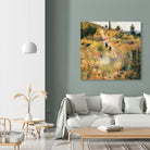 Chemin montant dans les hautes herbes by Pierre-Auguste Renoir on GIANT ART - green masters