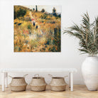 Chemin montant dans les hautes herbes by Pierre-Auguste Renoir on GIANT ART - green masters