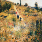 Chemin montant dans les hautes herbes by Auguste Renoir on GIANT ART - green masters