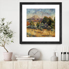 La mpontagne sainte victoire by Auguste Renoir on GIANT ART - blue masters