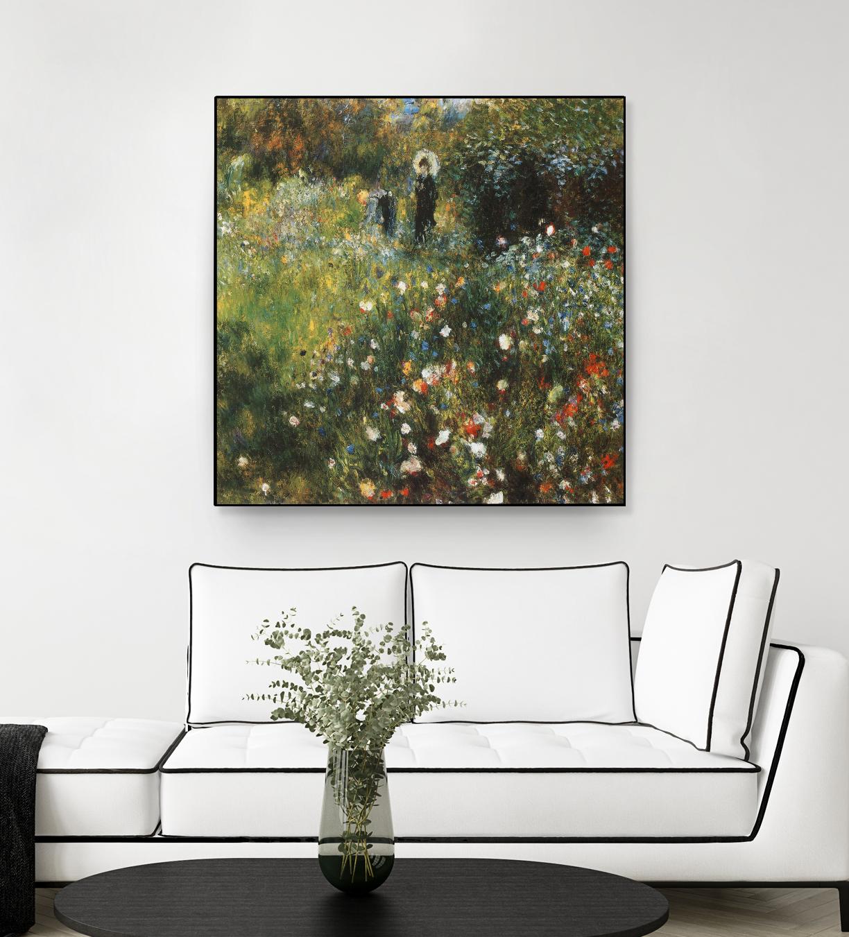 Femme à l'ombrelle by Auguste Renoir on GIANT ART - red masters