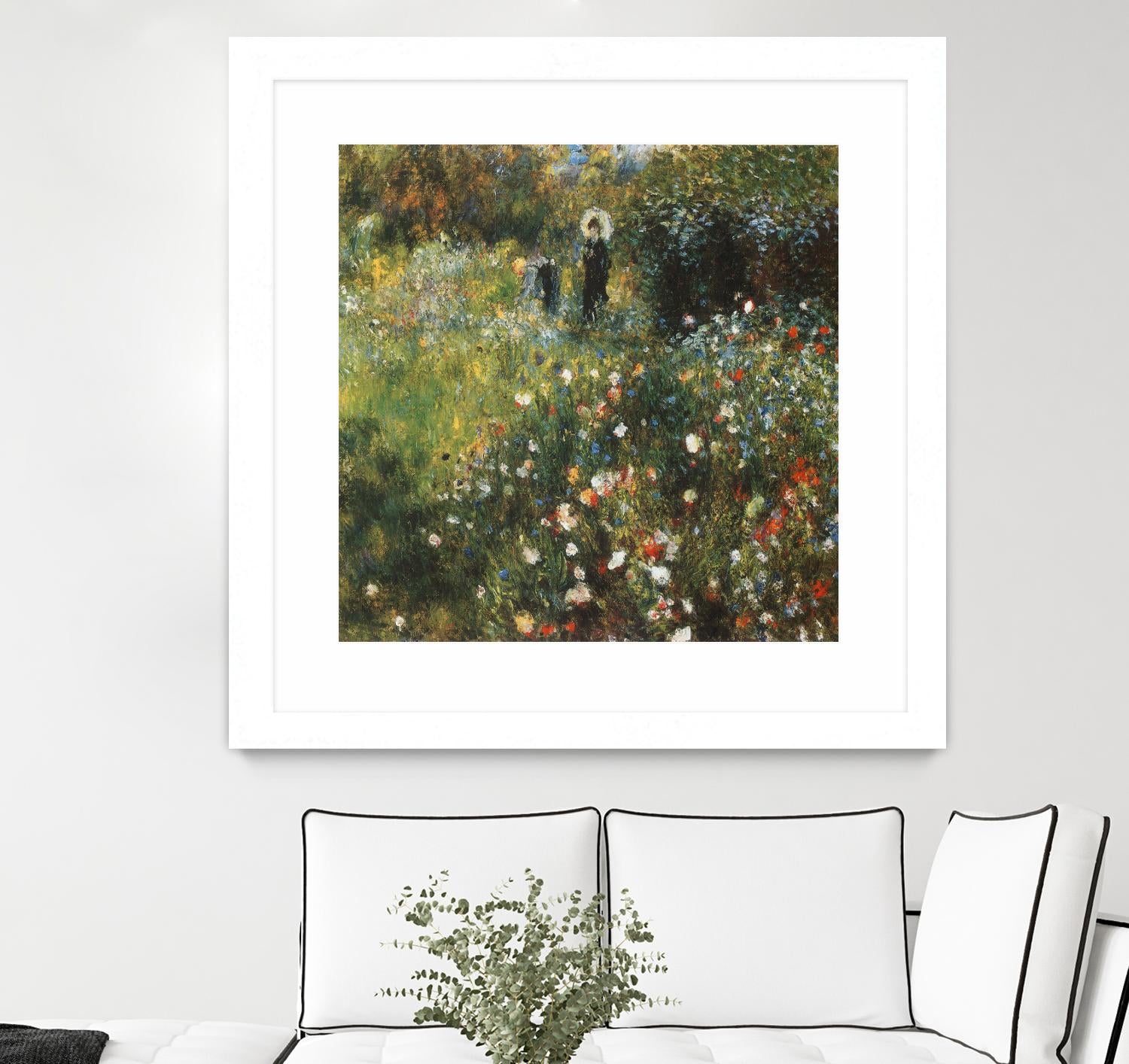 Femme à l'ombrelle by Auguste Renoir on GIANT ART - red masters