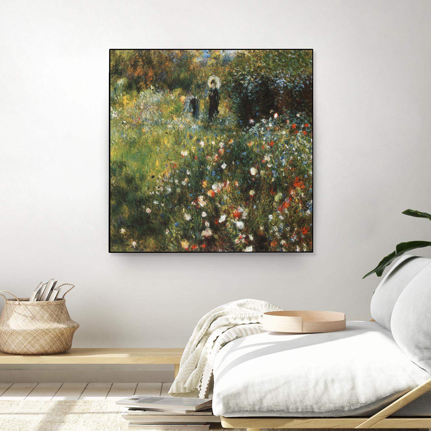 Femme à l'ombrelle by Auguste Renoir on GIANT ART - red masters