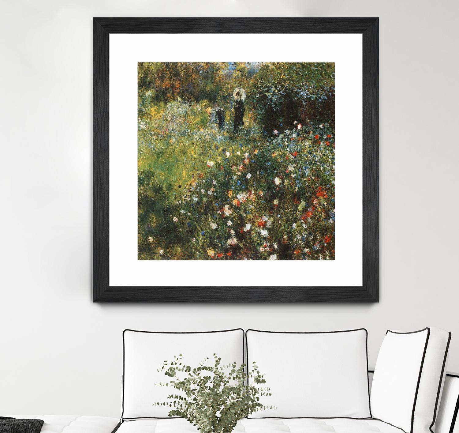 Femme à l'ombrelle by Auguste Renoir on GIANT ART - red masters