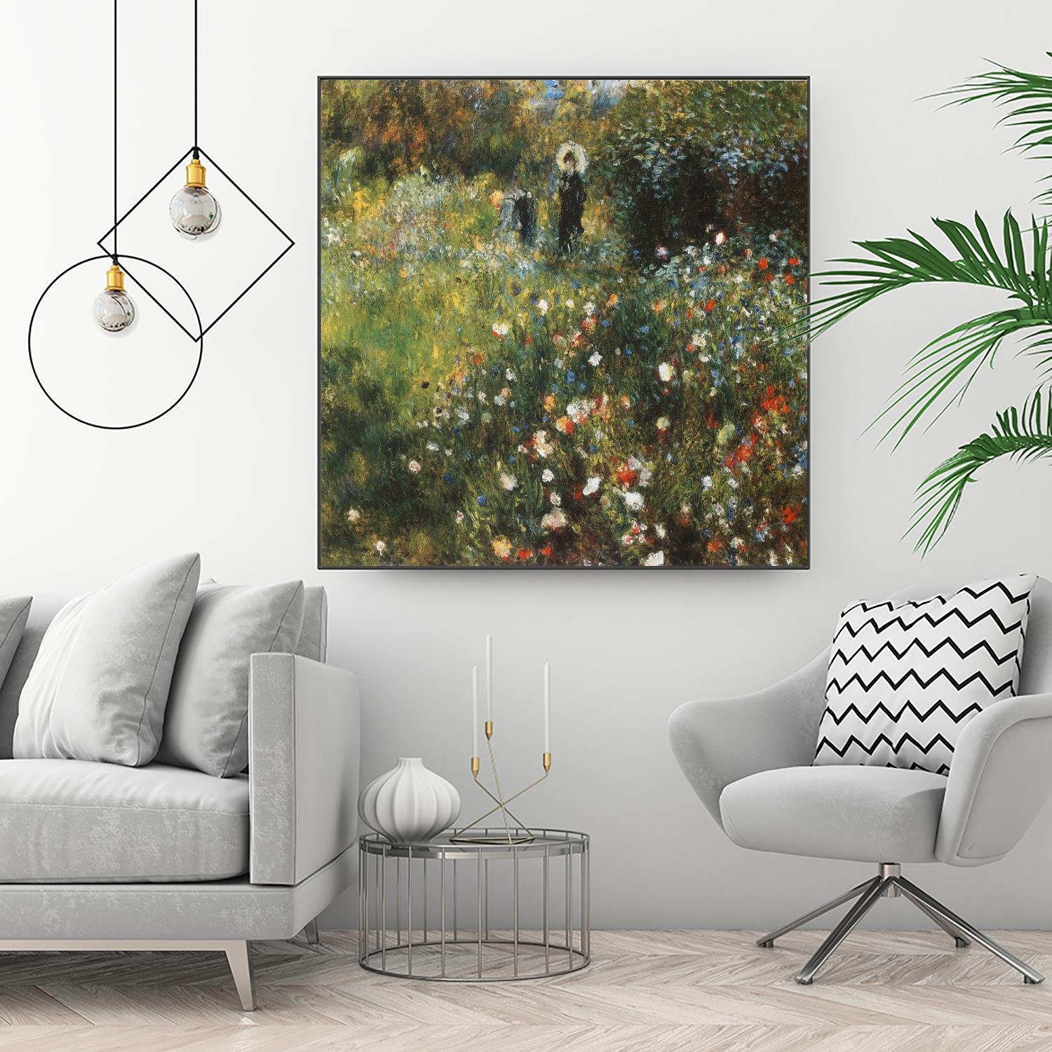 Femme à l'ombrelle by Auguste Renoir on GIANT ART - red masters