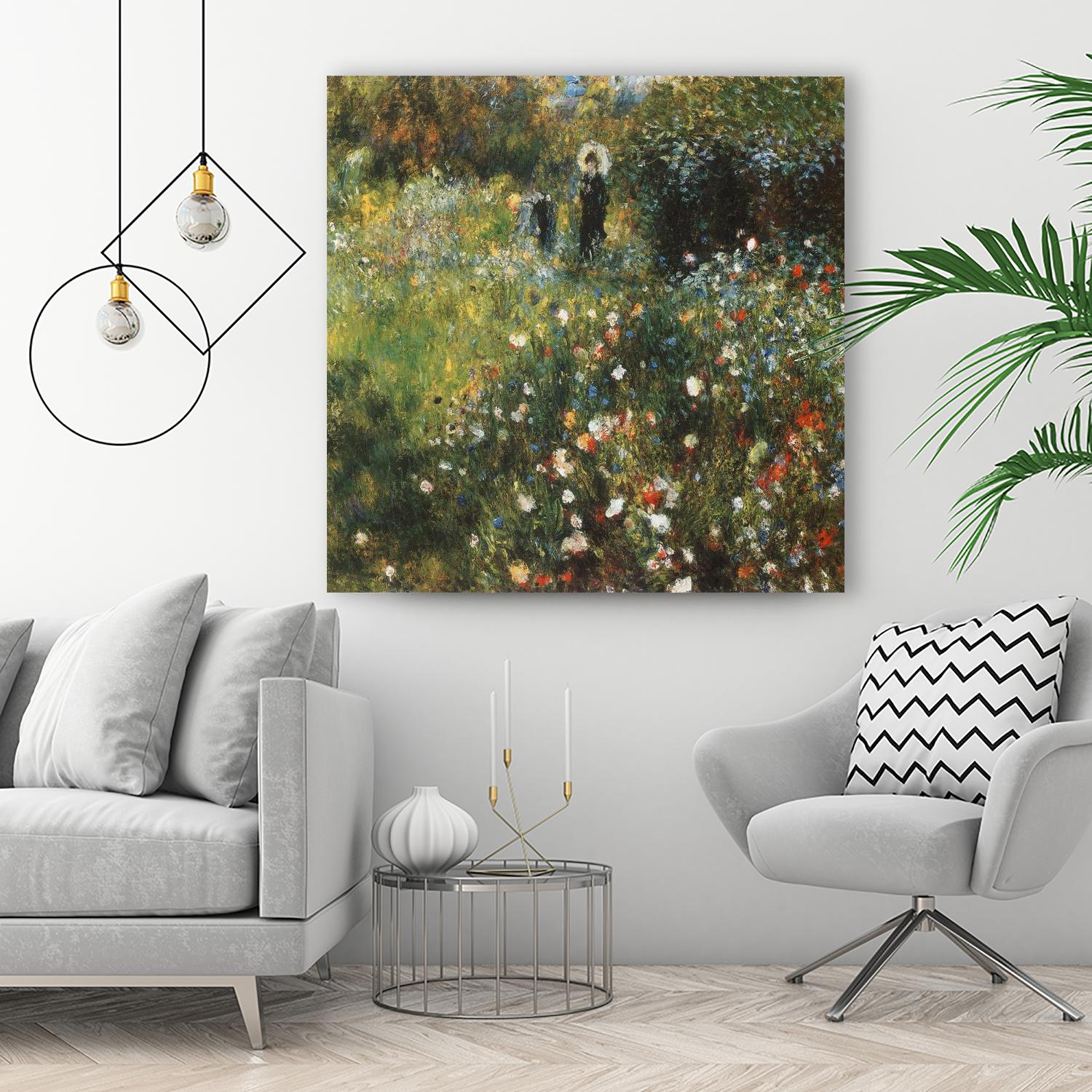 Femme à l'ombrelle by Pierre-Auguste Renoir on GIANT ART - red masters