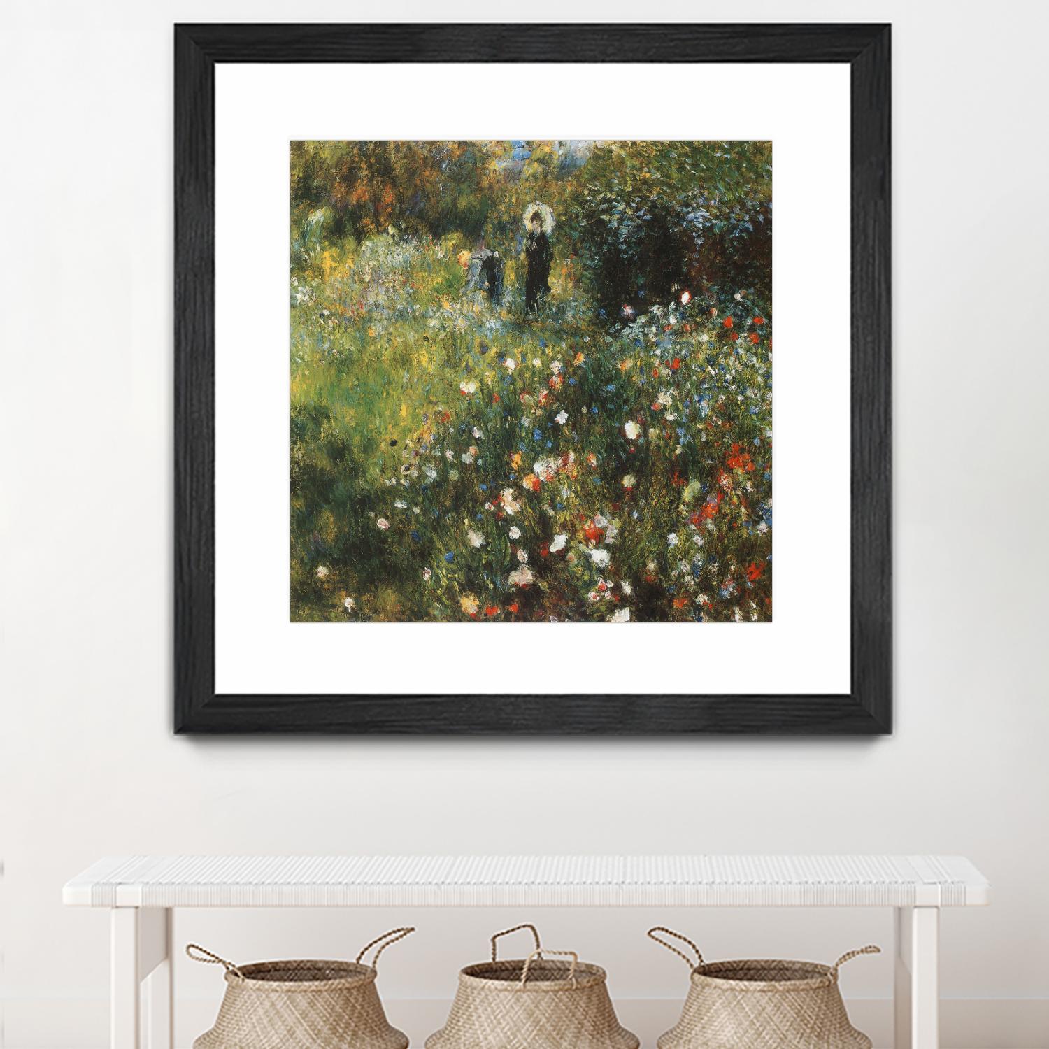 Femme à l'ombrelle by Auguste Renoir on GIANT ART - red masters