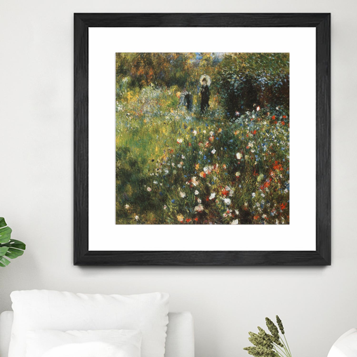 Femme à l'ombrelle by Auguste Renoir on GIANT ART - red masters