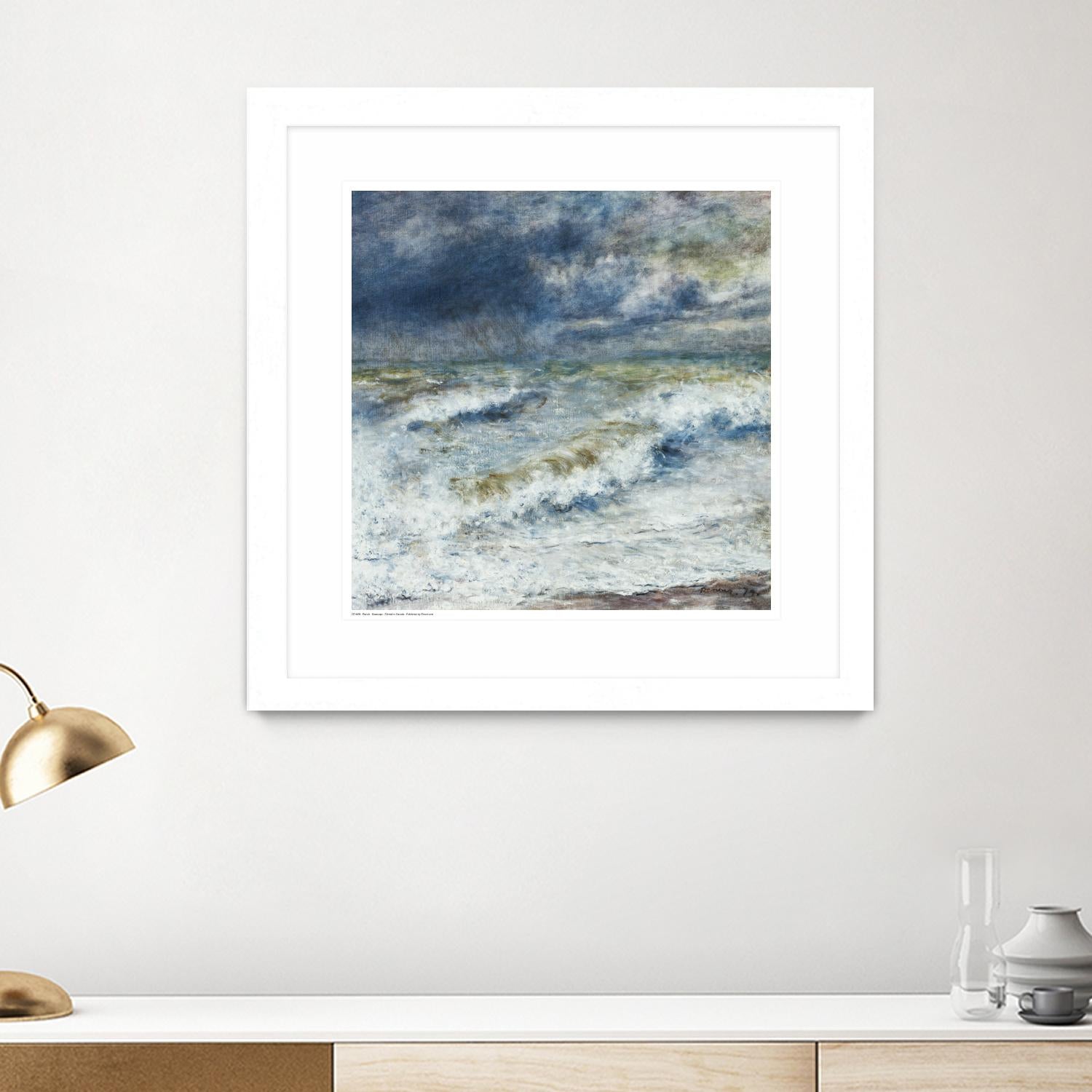 Seascape by Auguste Renoir on GIANT ART - green master