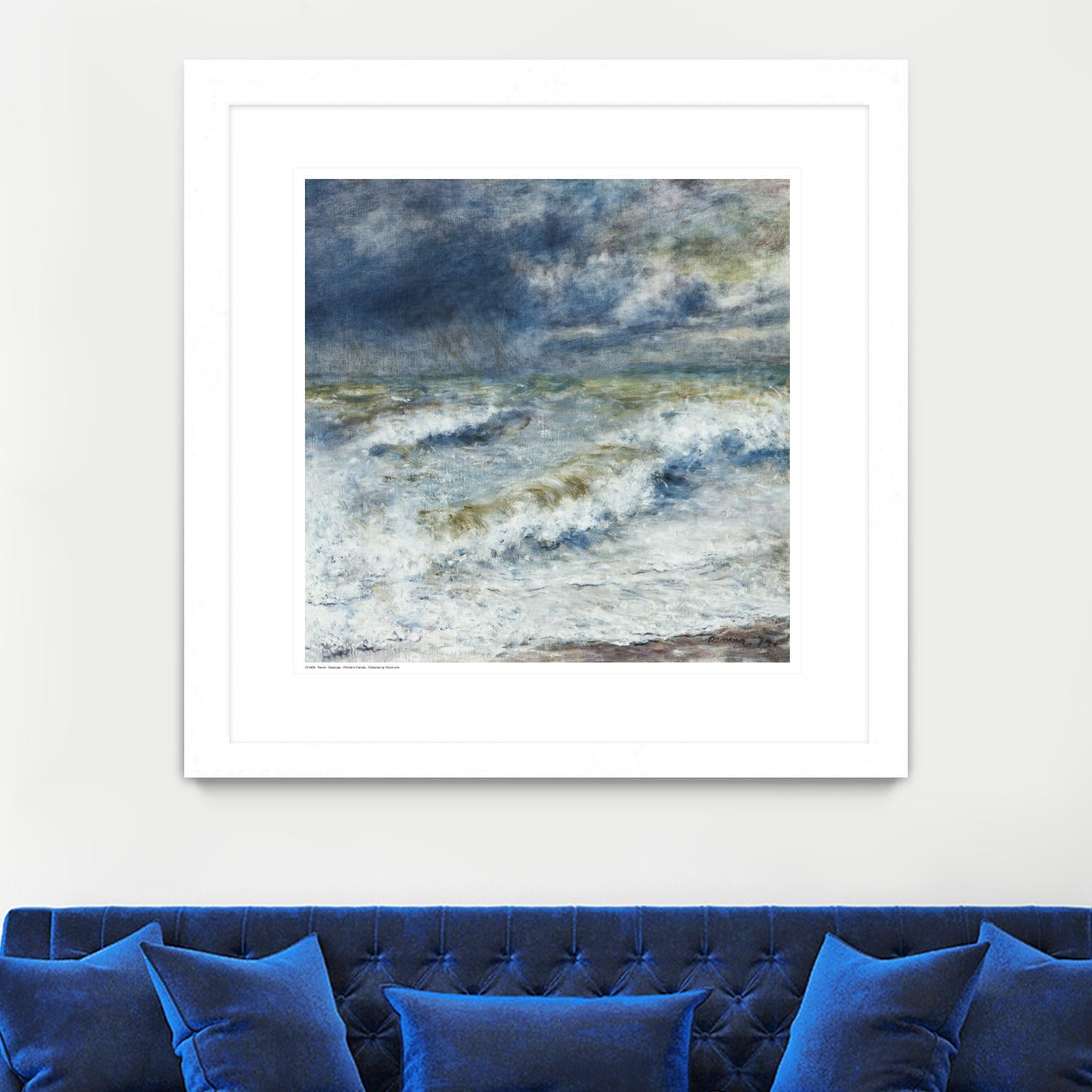 Seascape by Auguste Renoir on GIANT ART - green master