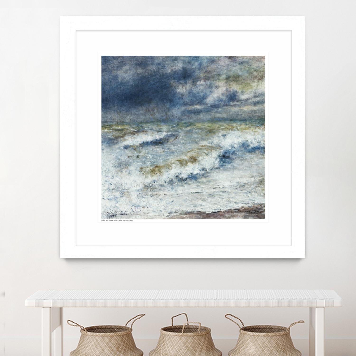 Seascape by Auguste Renoir on GIANT ART - green master