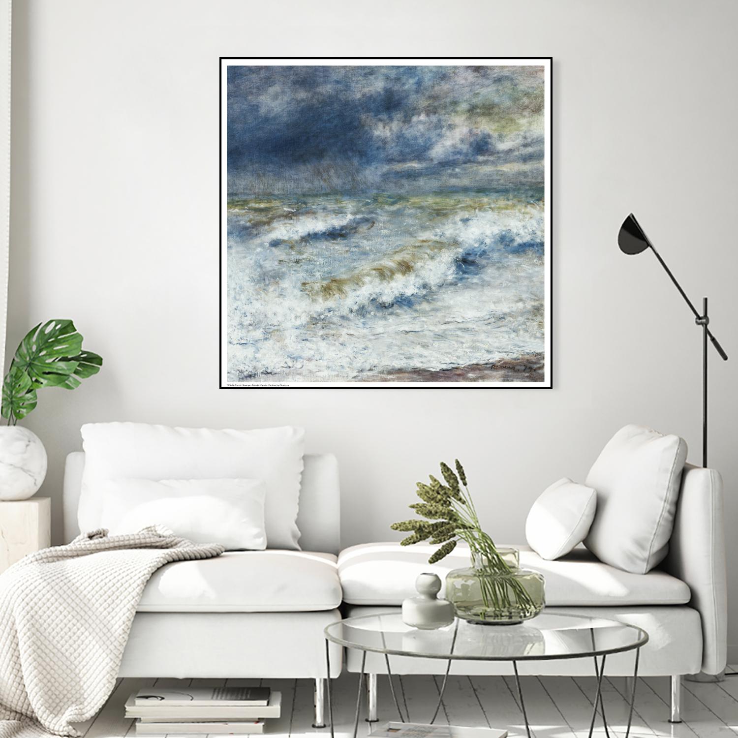 Seascape by Auguste Renoir on GIANT ART - green master