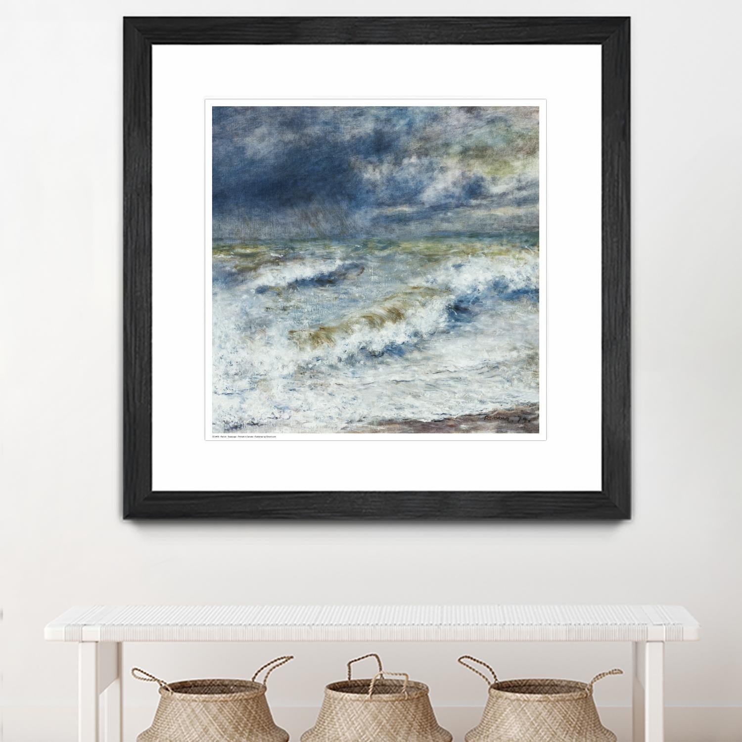 Seascape by Auguste Renoir on GIANT ART - green master