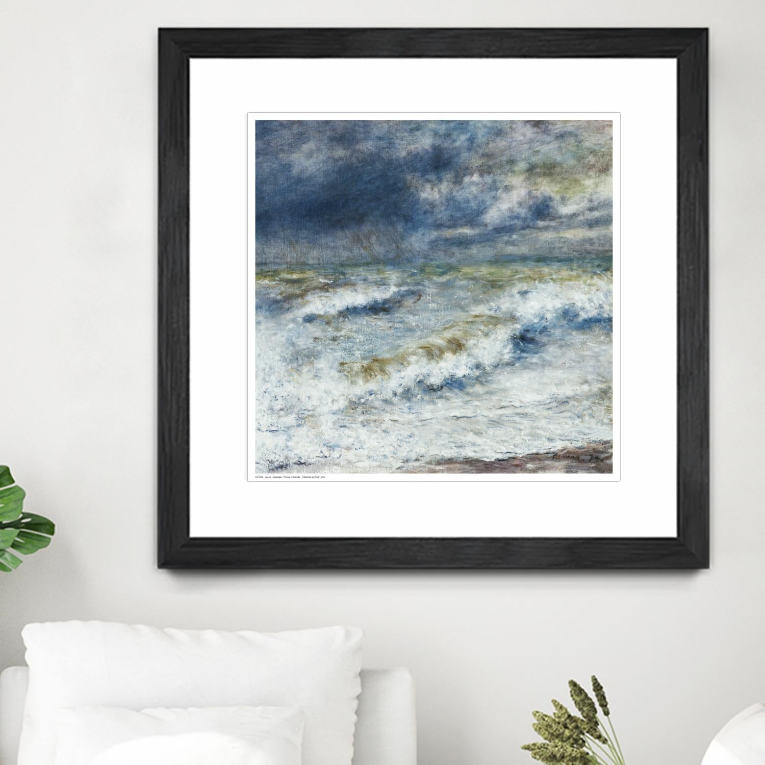 Seascape by Auguste Renoir on GIANT ART - green master