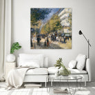 Les grands Boulevards by Pierre-Auguste Renoir on GIANT ART - beige masters ville