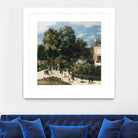 Ballade au parc by Auguste Renoir on GIANT ART - green masters renoir