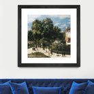 Ballade au parc by Auguste Renoir on GIANT ART - green masters renoir