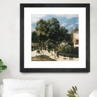 Ballade au parc by Auguste Renoir on GIANT ART - green masters renoir