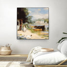 Vue de Bougival by Auguste Renoir on GIANT ART - beige masters renoir