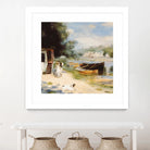 Vue de Bougival by Auguste Renoir on GIANT ART - beige masters renoir