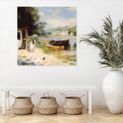 Vue de Bougival by Pierre-Auguste Renoir on GIANT ART - beige masters renoir