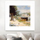 Vue de Bougival by Auguste Renoir on GIANT ART - beige masters renoir