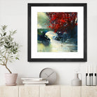 Voyage à 3 by Roland Palmaerts on GIANT ART - blue landscape