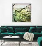 Bridge structure I by Jean-François Dupuis on GIANT ART - grey city scene