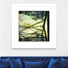 Bridge structure III by Jean-François Dupuis on GIANT ART - grey city scene