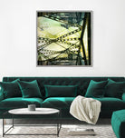 Bridge structure III by Jean-François Dupuis on GIANT ART - grey city scene