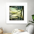 Bridge structure III by Jean-François Dupuis on GIANT ART - grey city scene