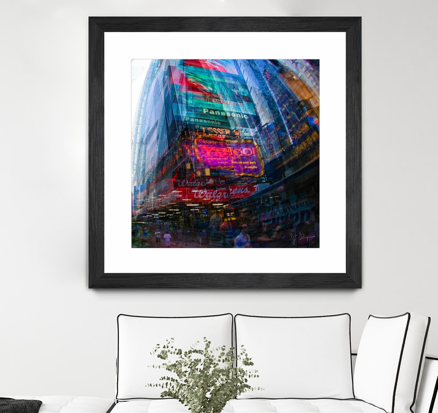 City-Zen by Jean-François Dupuis on GIANT ART - pink photography down town