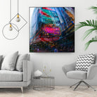 City-Zen by Jean-François Dupuis on GIANT ART - pink photography down town
