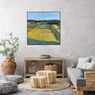 Pastel Landscape IX by Jacques Clement on GIANT ART - blue landscape