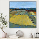 Pastel Landscape IX by Jacques Clement on GIANT ART - blue landscape