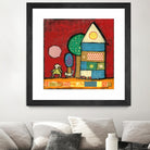 Maisonnettes 2 by Marie-Josée Latouche on GIANT ART - orange children