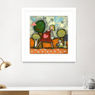 Maternité 4-5-6 by Marie-Josée Latouche on GIANT ART - green children