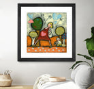 Maternité 4-5-6 by Marie-Josée Latouche on GIANT ART - green children