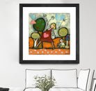 Maternité 4-5-6 by Marie-Josée Latouche on GIANT ART - green children