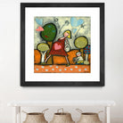 Maternité 4-5-6 by Marie-Josée Latouche on GIANT ART - green children