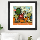 Maternité 4-5-6 by Marie-Josée Latouche on GIANT ART - green children