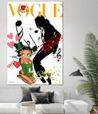 Censored by Carole St-Germain on GIANT ART - pink digital music