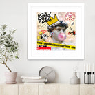 My David by Carole St-Germain on GIANT ART - pink digital david