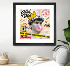 My David by Carole St-Germain on GIANT ART - pink digital david