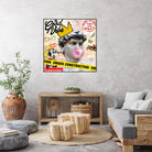 My David by Carole St-Germain on GIANT ART - pink digital david